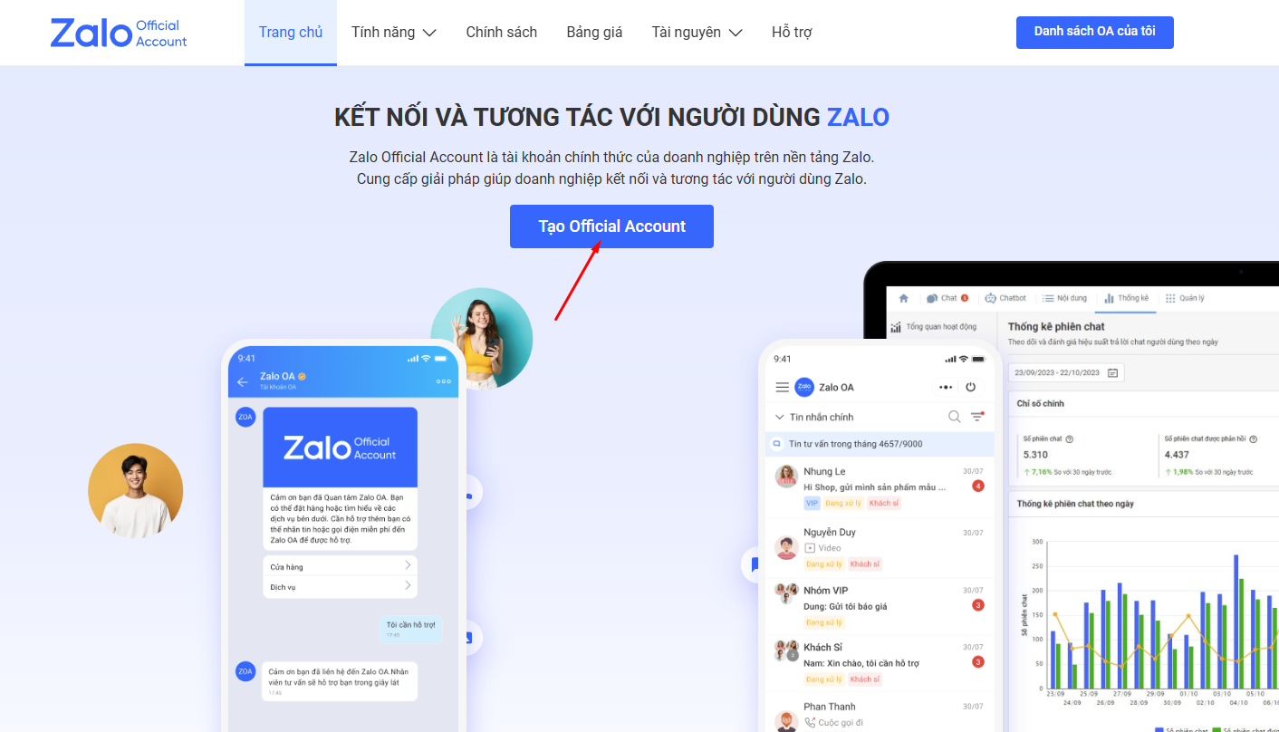 Zalo OA là gì? Hướng dẫn từ A-Z tạo và sử dụng hiệu quả cho doanh nghiệp 1 tạo official account